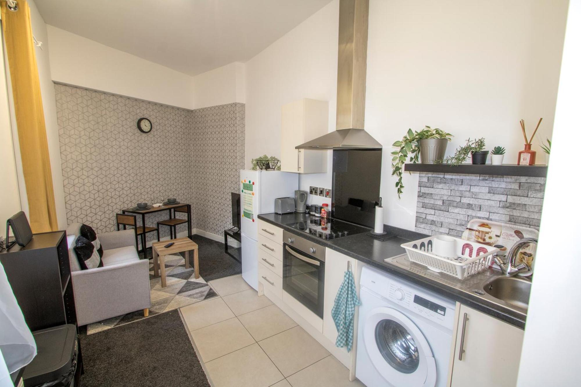 Cozy And Charming - 1 Bedroom Apartment - Free Parking, Transit Links, Close To Stadiums Manchester Esterno foto